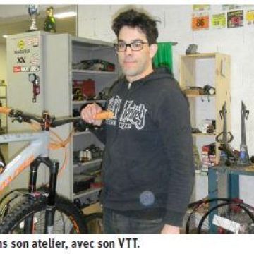 Revue de presse : Adrien Emonnot, un passionné de vélo