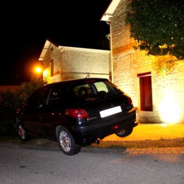 Accident dimanche soir en plein centre du village