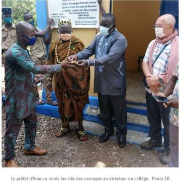 Revue de presse : Eau potable et toilettes pour le CEG de Kpategan au Togo