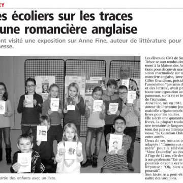 LPV 17/12/15 : Les écoliers sur les traces d'une romancière anglaise