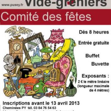 Vide grenier 2013