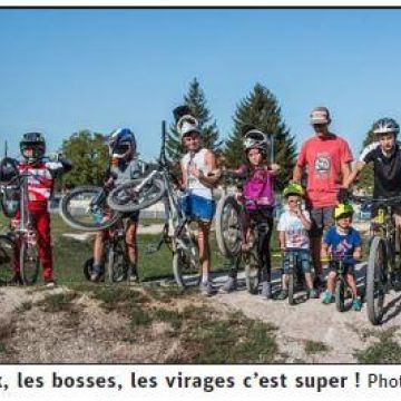 Revue de presse : Draisienne et BMX pour tous sur le pumptrack