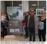 Revue de presse : Une exposition à la médiathèque
