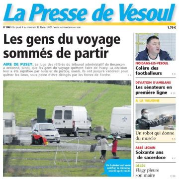 Revue de presse : Les gens du voyage sommés de partir