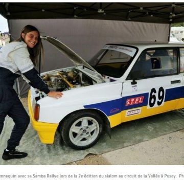 Revue de presse : Priscillia Hennequin, une jeune pilote au Slalom de la Vallée