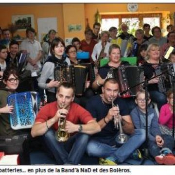 Revue de presse : L&#8217;école de musique de Pusey sur scène