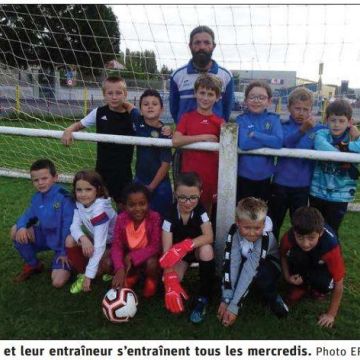 Revue de presse : Les U11 ont repris les entraînements