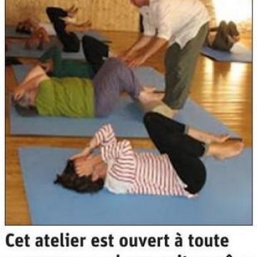 Revue de presse : Détente Pusey organise un atelier Feldenkraïs animé par Loïc Deschamps