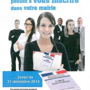 Inscription sur les listes électorales