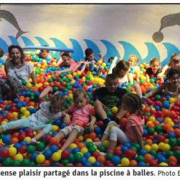 Revue de presse : Les élèves découvrent le parc « La Guiguitte »