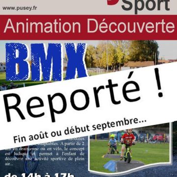 Découverte du BMX