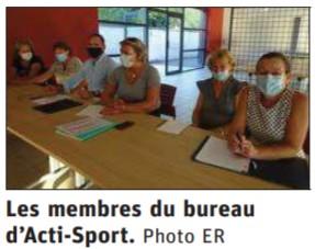 Revue de presse : Reprise des activités avec Acti-Sport