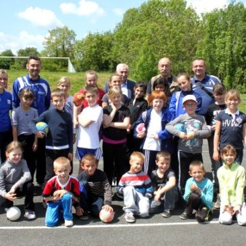 Découverte du handball... à Pusey