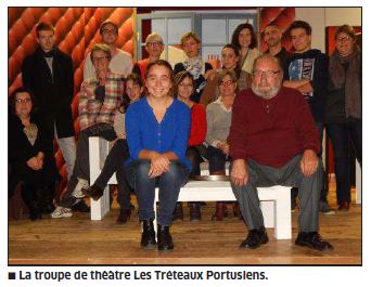Revue de presse : Du théâtre samedi à Pusey C'est COMPLET !