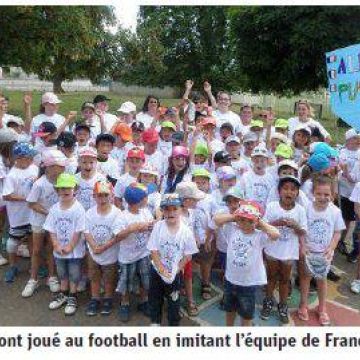 Revue de presse : La mini coupe du monde  des périscolaires