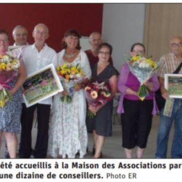 Revue de presse : Remise des prix aux lauréats du concours des maisons fleuries