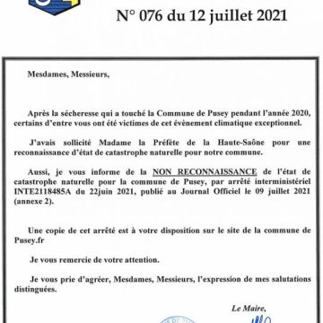 Informations Municipales