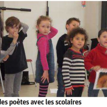 Revue de presse : Le printemps des poètes avec les scolaires