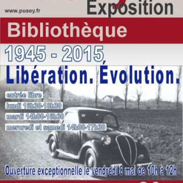Exposition à la bibliothèque