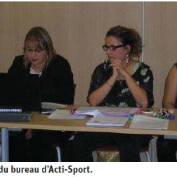 Revue de presse : Acti-Sport :  deux assemblées à la suite