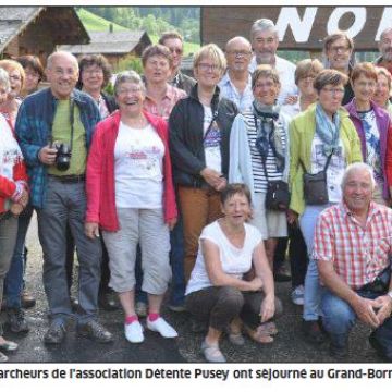 Revue de presse : Les marcheurs en Haute-Savoie
