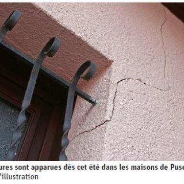 Revue de presse : Pusey : 60 maisons fissurées