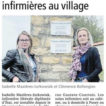 Revue de presse : Deux nouvelles infirmières au village