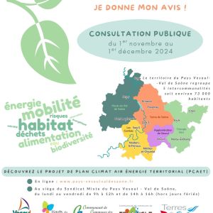 Projet plan climat - consultation publique