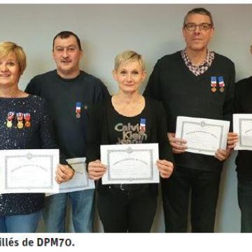 Revue de presse : Le personnel de DPM70 mis à l'honneur