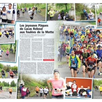 Revue de presse : Les joyeuses Pâques de Lucas Reboule aux foulées de la Motte