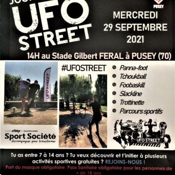 Découverte "UFO STREET"