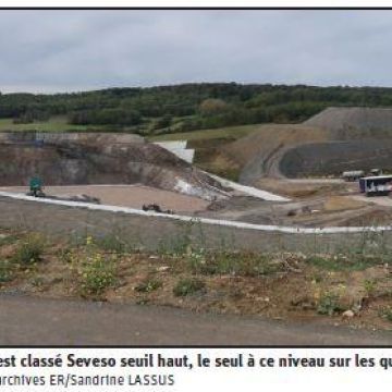Revue de presse : Le site Seveso de stockage de déchets se veut rassurant