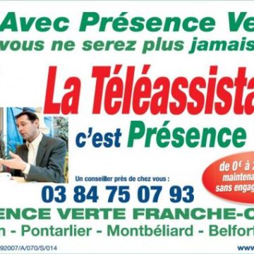 Message Présence Verte Téléasistance