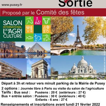 Salon international de l'agriculture 2022