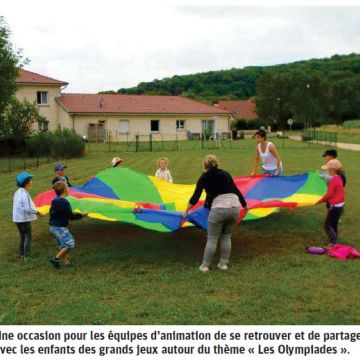 Revue de presse : 300 enfants participent aux Olympiades