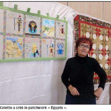 Revue de presse : 9e biennale du patchwork