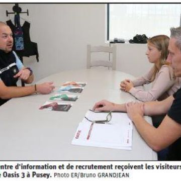 Revue de presse : Une nouvelle permanence de  recrutement pour la gendarmerie