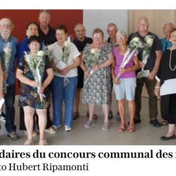 Revue de presse :   Maisons fleuries : les lauréats du concours honorés par la municipalité